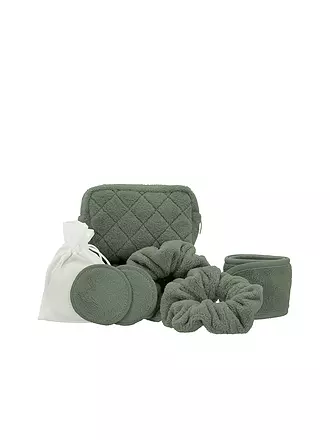 VOSSEN | Kosmetiktasche 11tlg. BEAUTY BAG Detox Green | 